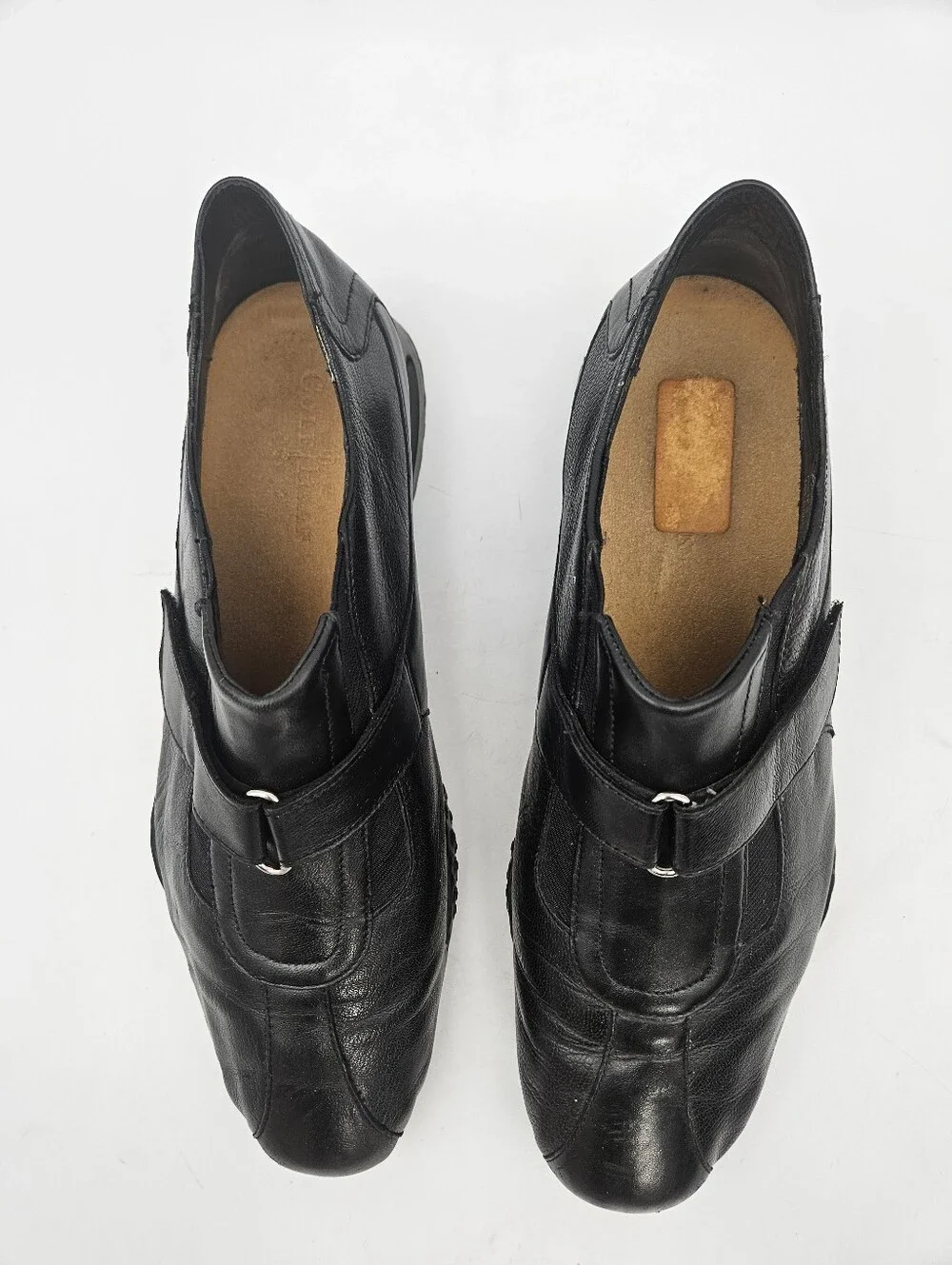 Cole Haan NikeAir men's size 11M black leather sneakers casual loafers